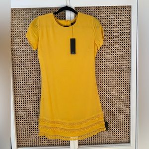 Lulus yellow T-shirt dress
